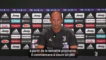 Juventus - Allegri : “Pogba commencera à courir un peu dès la semaine prochaine”