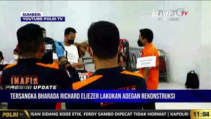 Potret Yosua dan Kuat Maruf Lihat Putri Tidur di Rekonstruksi Magelang