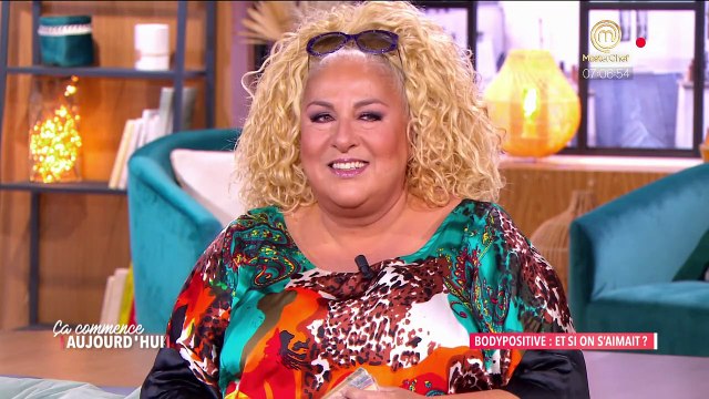 Marianne James évoque sur son poids dans l'émission Ça commence aujourd'hui , et revoit des images d'elle quand elle était plus mince.