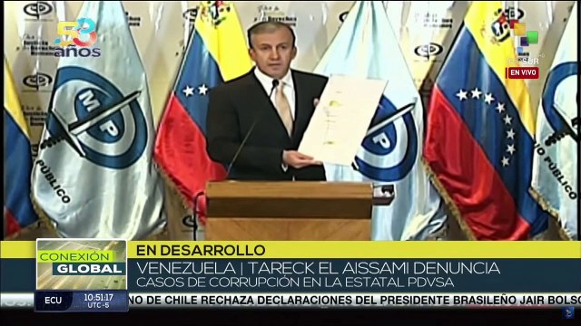 Ministro de Petróleo de Venezuela, Tarek El Aissami, expone actos de corrupción en estatal PDVSA
