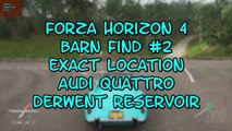 Forza Horizon 4 Barn Find #2 EXACT LOCATION Audi Quattro Derwent Reservoir