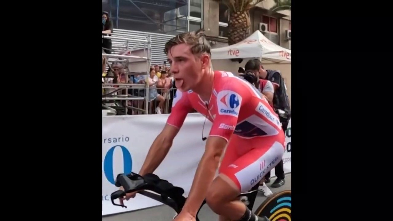 Tour d'Espagne 2022 - Remco Evenepoel : "48 seconds on Primoz Roglic ? It's a big surprise for me and now I have a stage victory in a Grand Tour in my palmares"