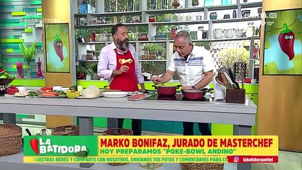 Receta de poke bowl andino