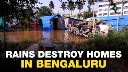 Bengaluru rains leave 100 families homeless