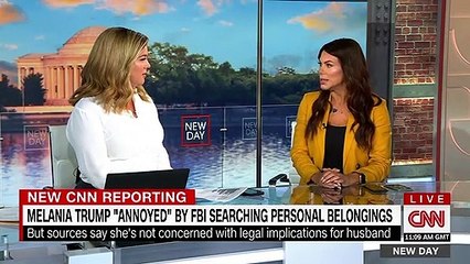 Hear how Melania Trump reacted to FBI search