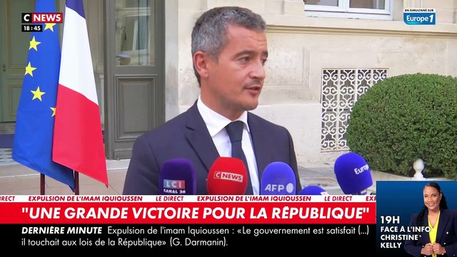 Feu vert à l'expulsion de l'imam Iquioussen - Gérald Darmanin: Il tenait des propos complotistes, antisémites, xénophobes, homophobes, remettant en cause l'égalité entre les hommes et les femmes