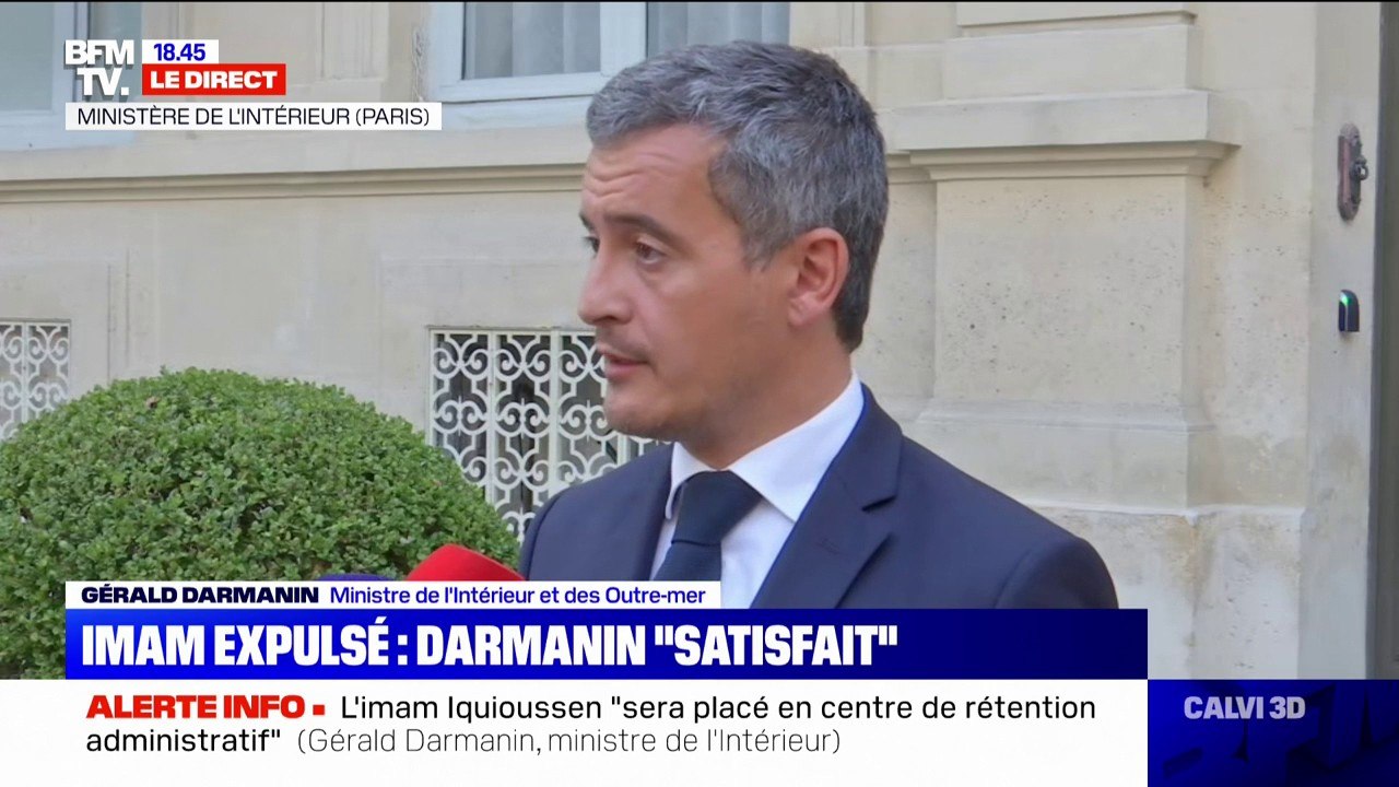 Gérald Darmanin: "L'action du ministère de l'In...