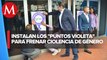 Instalan 50 Puntos Violeta en alcaldía Benito Juárez encabezada por Santiago Taboada