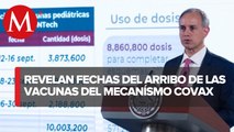 Vacunas covid pediátricas del mecanismo Covax llegarán a México en septiembre: Ssa