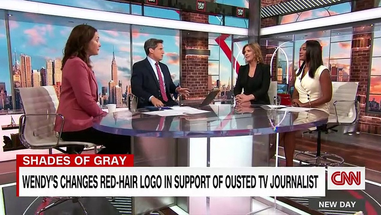 TV anchor says she got fired for letting her hair go gray. See CNN anchors' reaction video