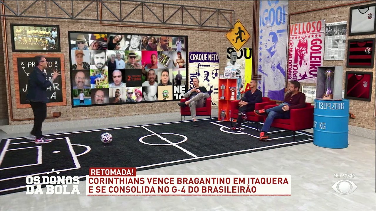 Craque Neto exalta Cássio em vitória do Corinthians 30/08/2022 14:14:41
