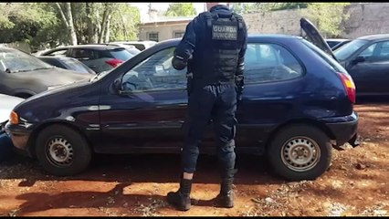 Palio com alerta de furto é recuperado pela Guarda Municipal no Centro