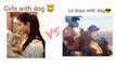 Memes Compilation Of 2022 | Funniest girls with Dog  And boys with  Dogs | Funny memes  |  MEMES WALA