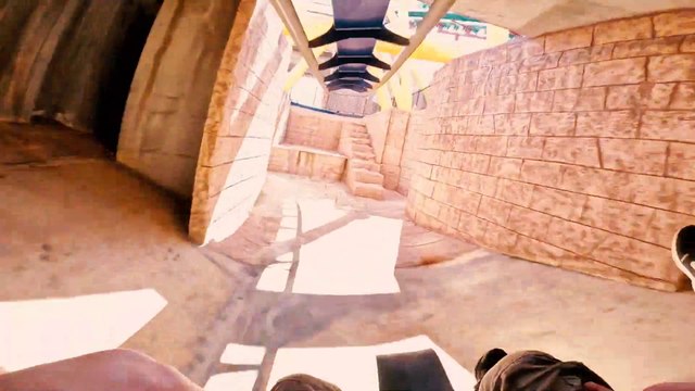 Montu Roller Coaster (Busch Gardens Theme Park - Tampa, Florida) - Roller Coaster POV Video - Front Row