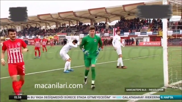 Sancaktepe Belediyespor 0-0 İnegölspor [HD] 24.01.2017 - 2016-2017 Turkish Cup Group B Matchday 6