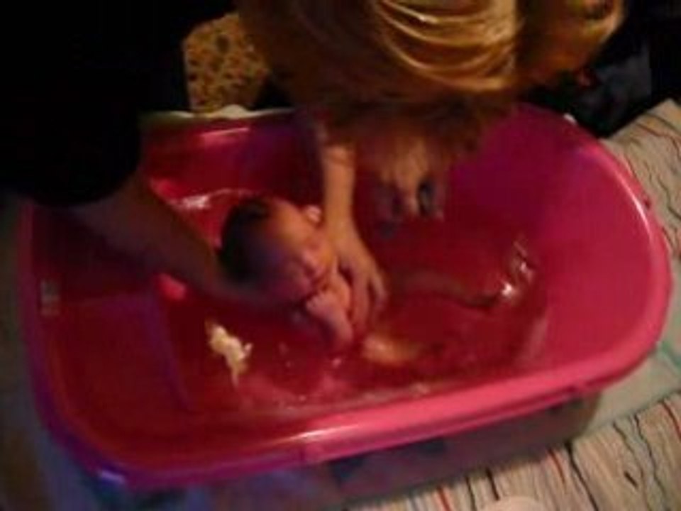 Le premier bain