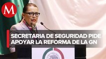 Guardia Nacional A Sedena, para evitar pervesión y usa político: Rosa Icela Rodríguez