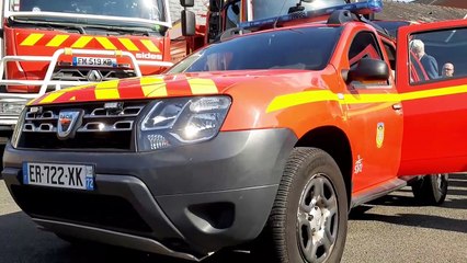 Le nouveau véhicule de santé des pompiers en Sarthe