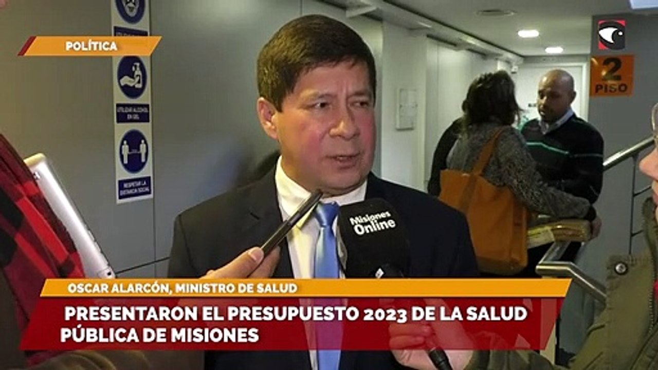 Presentaron el Presupuesto 2023 de la Salud Pública de Misiones