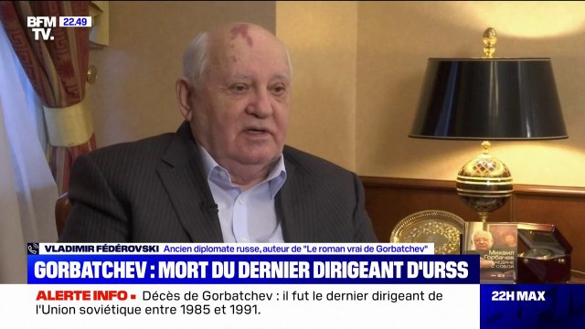 Mikhaïl Gorbatchev restera à jamais le symbole de l'espoir : Vladimir Fédorovski rend hommage à l'ex-dirigeant de l'URSS mort ce mardi