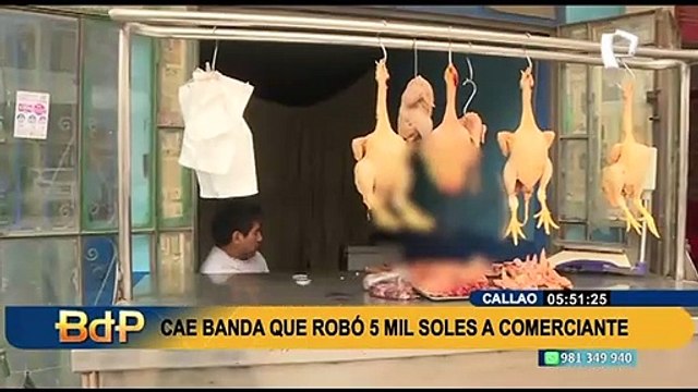 Robaron 5 mil soles: cae banda de marcas que asaltó a comerciante