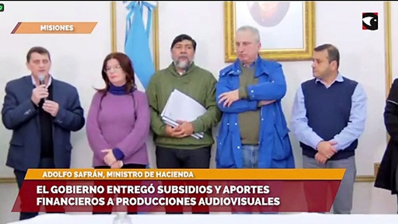 El Gobierno entregó subsidios y aportes financieros a producciones audiovisuales