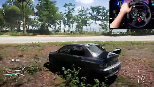 Mitsubishi Lancer IX MR 2006 G29 Steering Wheel Gameplay