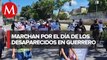 Colectivos marchan en Chilpansigo por personas desaparecidas