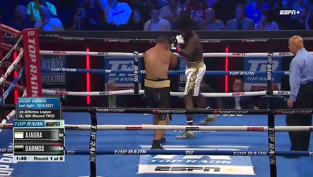 Efe Ajagba vs Jozsef Darmos 27-08-2022 Full Fight