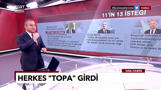 Abdullah Gül ve CHP’Li Vekil Arasında Adaylık Diyaloğu - Ekrem Açıkel ile Ana Haber