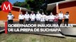Rutilio Escandón inaugura centros educativos en Suchiapa, Chiapas