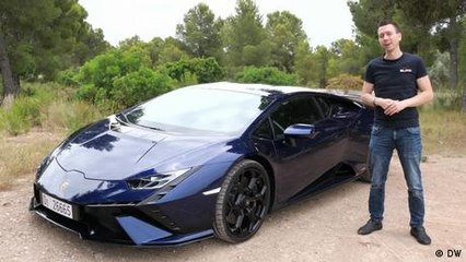 Lamborghini's V10-engined Huracan Tecnica super sports car