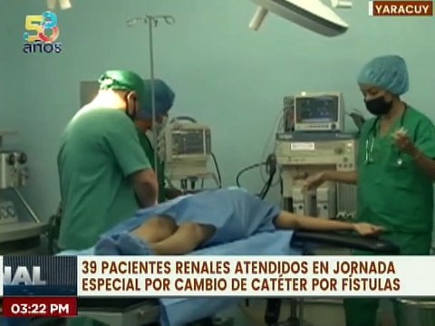 Yaracuy | Pacientes renales serán atendidos en el quirófano rehabilitado del CDI Wilfredo Conejero