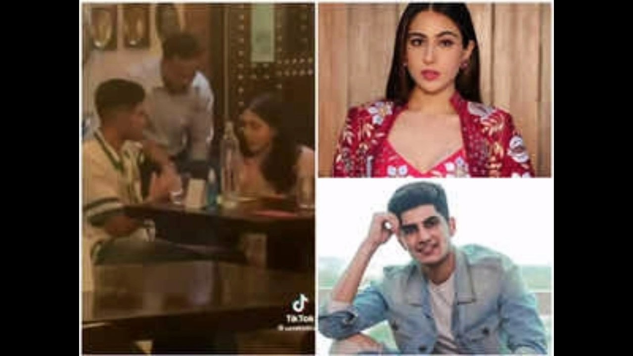 Sara Ali Khan and Shubhman gill spotted together