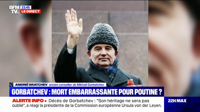 Mort de Mikhaïl Gorbatchev: C'est le départ d'un des grands hommes du 20e siècle , s'émeut son ancien conseiller, Andreï Gratchev