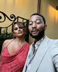Chrissy Teigen Proved That Any Dress Is a Maternity Dress