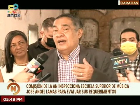 AN impulsa la rehabilitación integral de la Escuela Superior de Música José Ángel Lamas