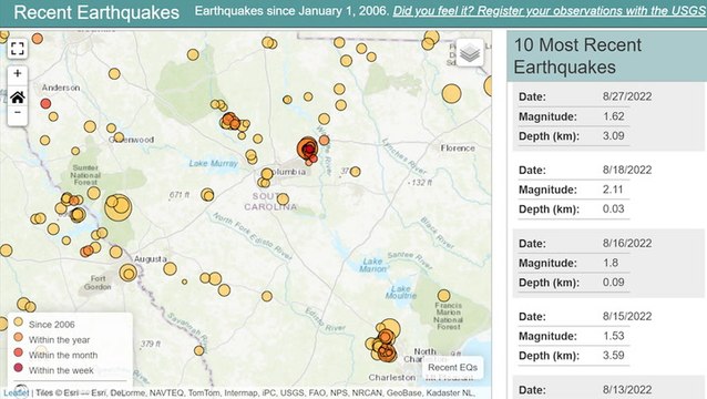 What the dozens of earthquakes in South Carolina over the past year mean for you
