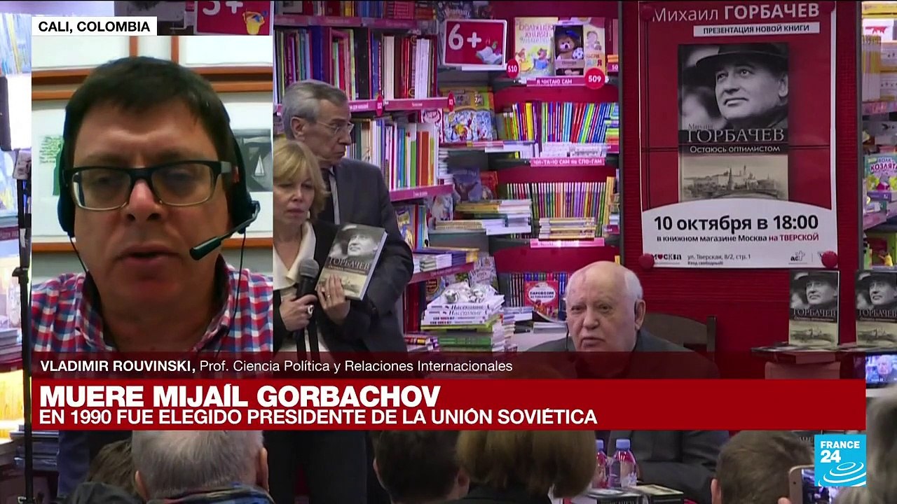 Vladimir Rouvinski: "Gorbachov quiso tratar de revivir la idea original de la Unión Soviética"