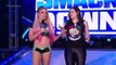 Sasha Banks & Bayley Confronts Alexa Bliss and Nikki Cross