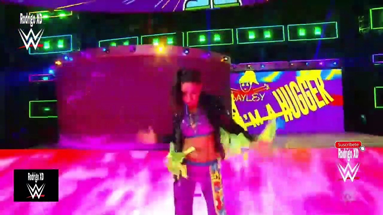 Charlotte Flair vs Bayley Campeonato Femenino Raw Febrero 13 2017