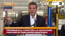 Confirmaron el aumento de las asignaciones familiares de trabajadores registrados