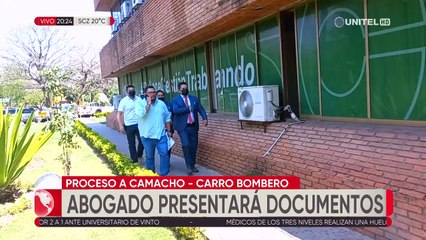 Camacho asistirá a la Fiscalía este miércoles por el caso del carro bombero