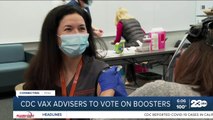 CDC vaccine advisers to vote on boosters this week