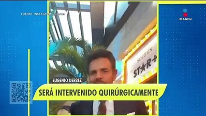 Eugenio Derbez será intervenido quirúrgicamente tras accidente