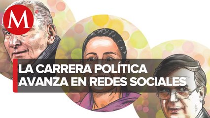 De cara a 2024, "corcholatas" de Morena toman las redes sociales como campo de batalla