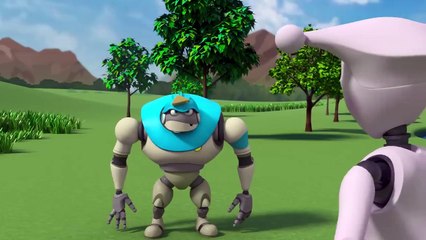 ARPO Vs Nannybot - Battle of the Bots!!!   Baby Daniel and ARPO The Robot   Funny Cartoons for Kids