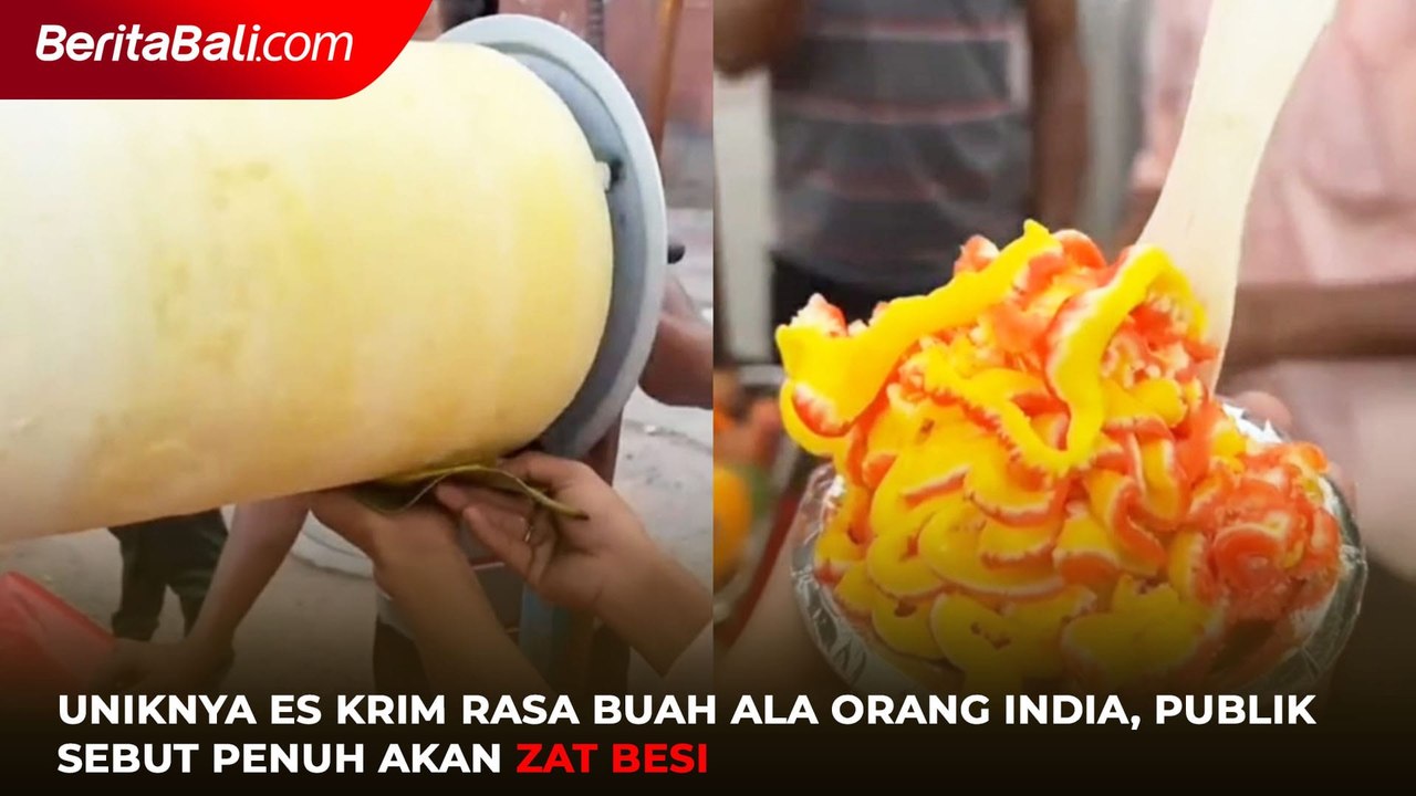 Uniknya Es Krim Rasa Buah Ala Orang India, Publik Sebut Penuh akan Zat Besi