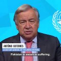 Antonio Guterres: Pakistan is facing a monsoon on steroids