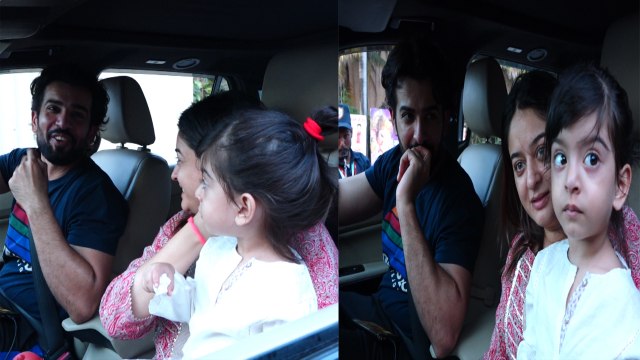 Jay Bhanushali और Mahhi Vij बेटी Tara को दिखाने लाए Ganpati, अपने घर नहीं करेंगे स्थापना | FilmiBeat